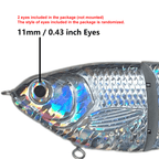 [5 PCS][Foiled] 7'' 2-section Shad Glide Bait Blanks (Foiled) BL-095-A