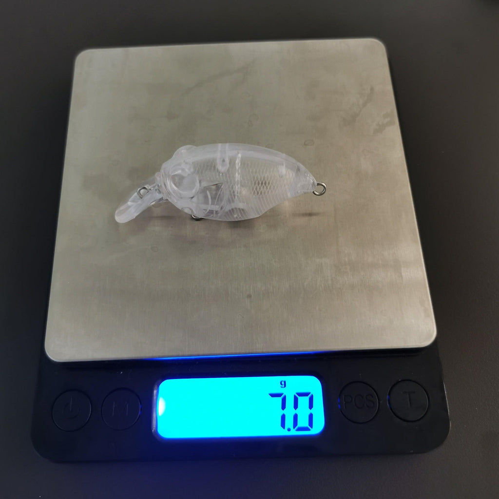 [20 PCS]Megabass Griffon KO 55mm&75mm Sinking Square Bill Crankbait Blanks BL-112
