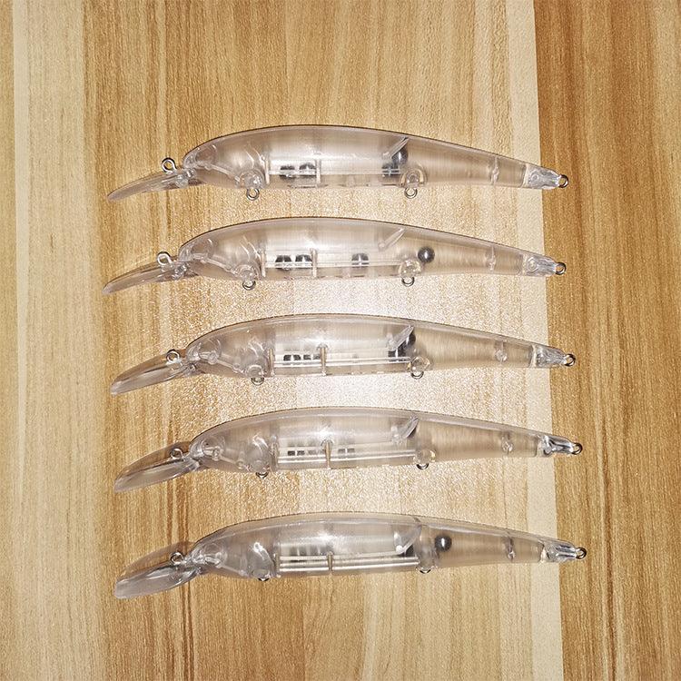 [20 PCS] 14cm/14.3g Bandit Walleye Shallow KO Unpainted Jerkbaits Blanks BL-111