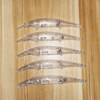 [20 PCS] 14cm/14.3g Bandit Walleye Shallow KO Unpainted Jerkbaits Blanks BL-111