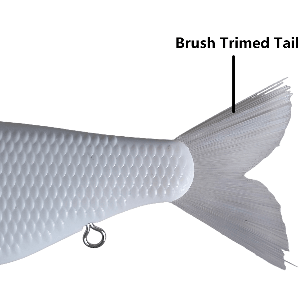 [5 PCS] 7'' 2-section Shad Glide Bait Blanks BL-095