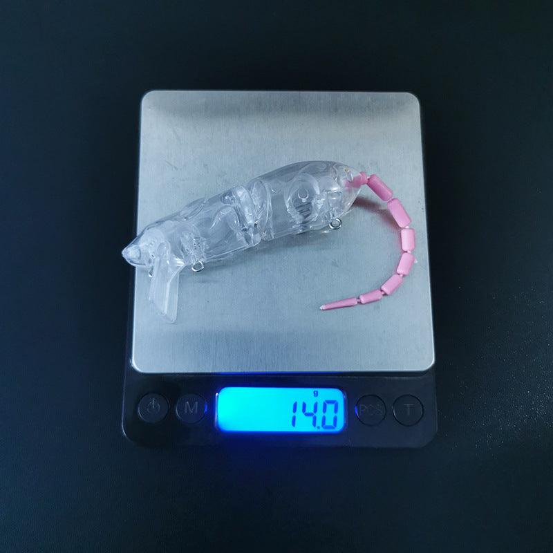 [20 PCS]14g/8cm Rat 1-jointed Lure Blanks BL-108