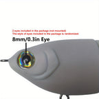 [10 PCS]5'' 2-section Wee Shad Glide Bait Blanks - Smooth Body BL-090