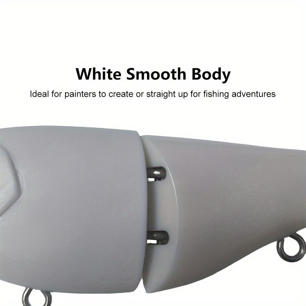[10 PCS]5'' 2-section Wee Shad Glide Bait Blanks - Smooth Body BL-090