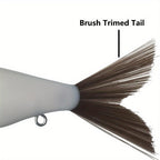 [10 PCS]5'' 2-section Wee Shad Glide Bait Blanks - Smooth Body BL-090