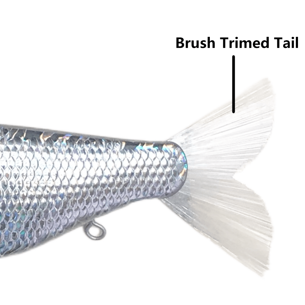 [5 PCS][Foiled] 7'' 2-section Shad Glide Bait Blanks (Foiled) BL-095-A