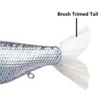 [5 PCS][Foiled] 7'' 2-section Shad Glide Bait Blanks (Foiled) BL-095-A