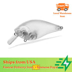 [20PCS] LC1.5 & 2.5 Square Bill Crankbait Blanks BL-025-A