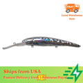 [10 PCS] [Foiled] Bandit Walleye Deep KO Unpainted Minnow Blanks BL-163-A