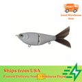 [10 PCS]5'' 2-section Wee Shad Glide Bait Blanks - Smooth Body BL-090