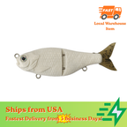 [5 PCS]5'' Slow Sinking Shad Glide Bait Blanks BL-265