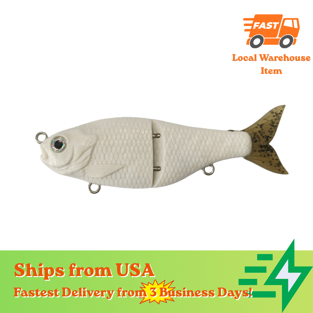 [5 PCS]5'' Slow Sinking Shad Glide Bait Blanks BL-265