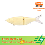 [5 PCS]5'' | 14cm/47g KGB 140 KO Glide Bait Blanks Swimbait Sinking Blanks BL-267