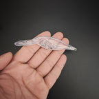[20 PCS] 9.5cm/8.5g Flicker Shad KO Light Flicker Shad Style Lure Blanks BL-245