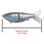[5 PCS][Foiled] 7'' 2-section Shad Glide Bait Blanks (Foiled) BL-095-A